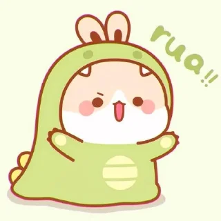 🍥 emoji cute bunny ⋆ Ꮺ ָ࣪ ۰ @seanptraa Telegram sticker 2 of 50