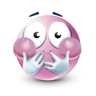 Sticker from pink