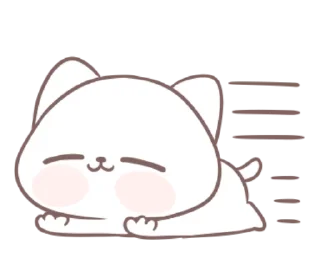 Sticker from Marshmallow Puppies: Kitty! 2 @LineStickerss