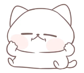 Sticker from Marshmallow Puppies: Kitty! 2 @LineStickerss