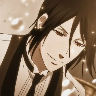 ⚜ emoji Sebastian Michaelis Telegram sticker 1 of 60