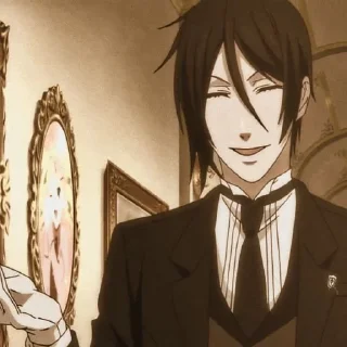 ⚜ emoji Sebastian Michaelis Telegram sticker 18 of 60