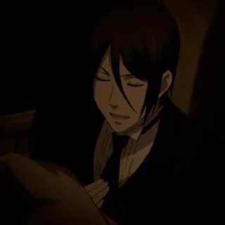 🕰 emoji Sebastian Michaelis Telegram sticker 20 of 60