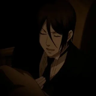 🕰 emoji Sebastian Michaelis Telegram sticker 21 of 60