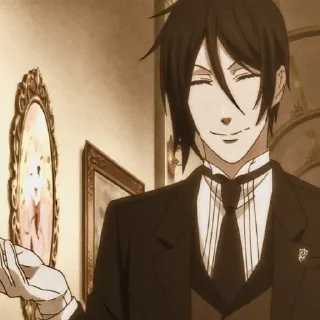⚜ emoji Sebastian Michaelis Telegram sticker 15 of 60
