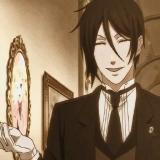⚜ emoji Sebastian Michaelis Telegram sticker 19 of 60