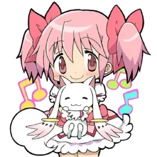 ❤ emoji Madoka Magica @skdneux Telegram sticker 7 of 110