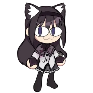 😈 emoji Madoka Magica @skdneux Telegram sticker 16 of 110