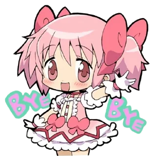 👋 emoji Madoka Magica @skdneux Telegram sticker 5 of 110