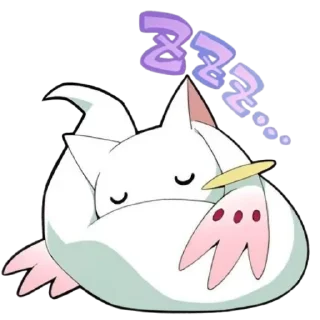 😴 emoji Madoka Magica @skdneux Telegram sticker 19 of 110