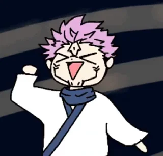 🙂 emoji THE SUKUNA's video pack (@Marin_Roxbot) Telegram sticker 11 of 50