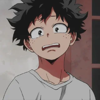 Sticker from Midoriya Izuku /@anime_sticker_pack