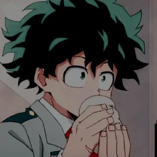Sticker from Midoriya izuku