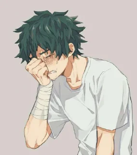 Sticker from Midoriya izuku