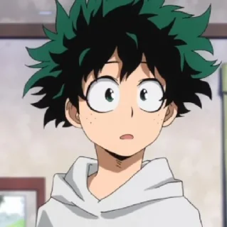 Sticker from Midoriya izuku