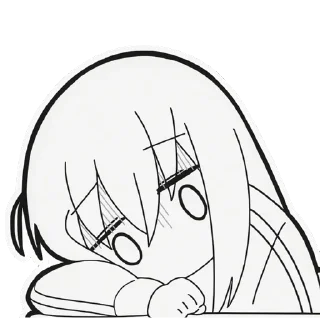 Sticker from Bocchi the Rock!
