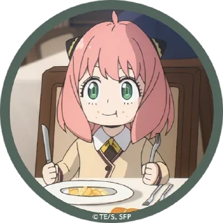 😋 emoji Anya Telegram sticker 10 of 40