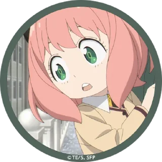 😲 emoji Anya Telegram sticker 11 of 40
