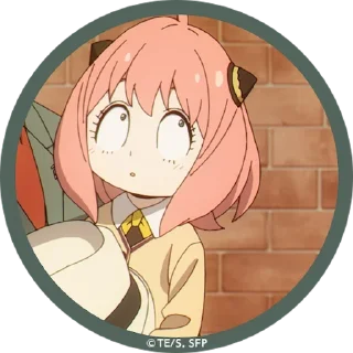 🙄 emoji Anya Telegram sticker 13 of 40