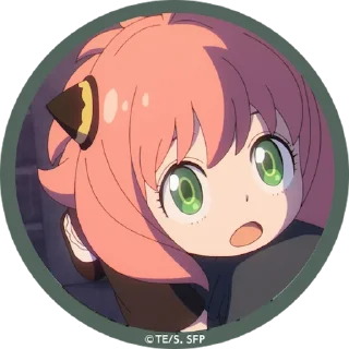😮 emoji Anya Telegram sticker 21 of 40