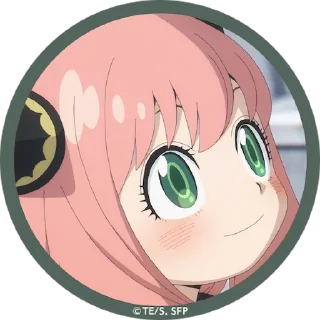 😊 emoji Anya Telegram sticker 22 of 40
