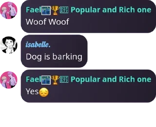 Sticker from FAEL IS A DOG😭🩷