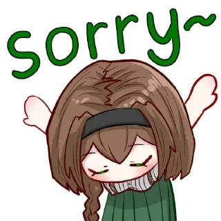 🙇‍♀️ emoji 文静 Telegram sticker 22 of 24
