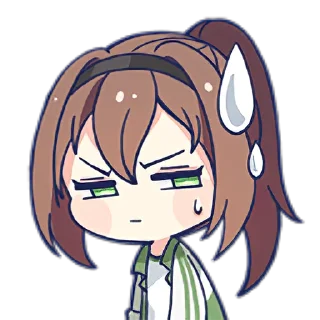 😅 emoji 文静 Telegram sticker 18 of 24