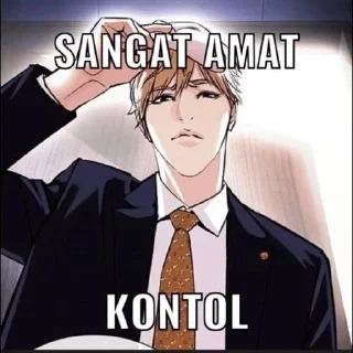 🖕 emoji Kuroda Ryuhei by: @Uwamiee Telegram sticker 22 of 35