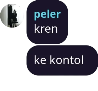 Sticker from peler Pack