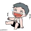 Sticker from 卄𝔸ŘǞＭⓘ By @fenild
