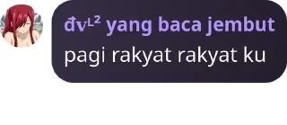 Sticker from yang baca jembut
