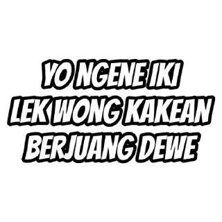 Sticker from baca