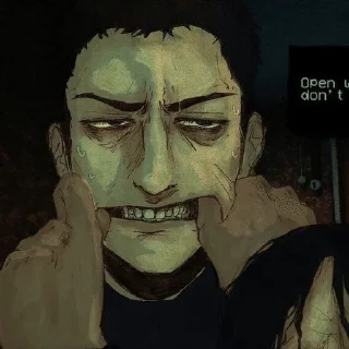 Sticker from no im not a human