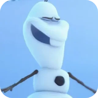 Sticker from frozen lusyu☃️❄️