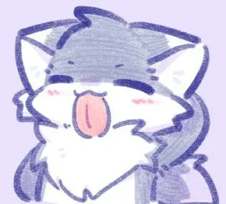 😝 emoji 一只路过的岚 @furrystickercn Telegram sticker 17 of 97