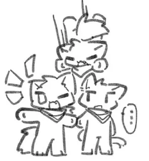 🥳 emoji 一只路过的岚 @furrystickercn Telegram sticker 11 of 97