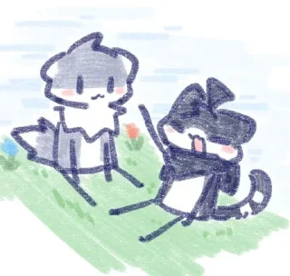 🥰 emoji 一只路过的岚 @furrystickercn Telegram sticker 22 of 97