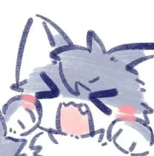 😆 emoji 一只路过的岚 @furrystickercn Telegram sticker 13 of 97