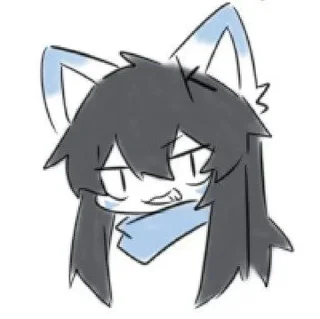😏 emoji 一只路过的岚 @furrystickercn Telegram sticker 2 of 97