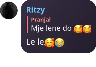 🥰 emoji Ritzy <3🫀's kang pack Telegram sticker 13 of 61