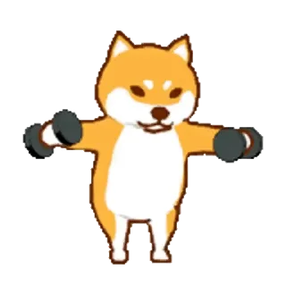 Sticker from 運動柴犬_kal