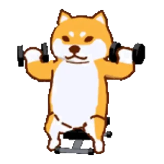 Sticker from 運動柴犬_kal