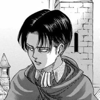 🛡️ emoji ᭝Levi Ackerman࿔ @Zyxvereo 𖢷 Telegram sticker 18 of 32