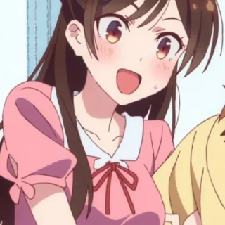 🤝 emoji Chizuru Mizuhara @AnimesIndustryCG Telegram sticker 17 of 64