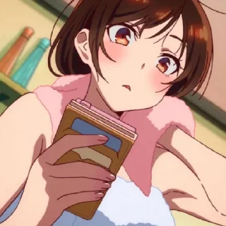 😐 emoji Chizuru Mizuhara @AnimesIndustryCG Telegram sticker 19 of 64