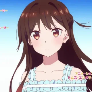 😐 emoji Chizuru Mizuhara - @Otakuzdream Telegram sticker 9 of 120