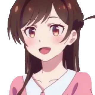 😀 emoji Chizuru Mizuhara @AnimesIndustryCG Telegram sticker 6 of 64
