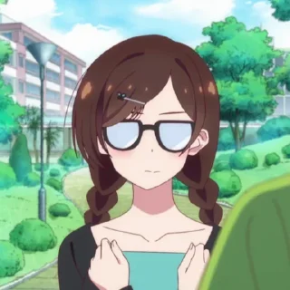 🤓 emoji Chizuru Mizuhara - @Otakuzdream Telegram sticker 24 of 120