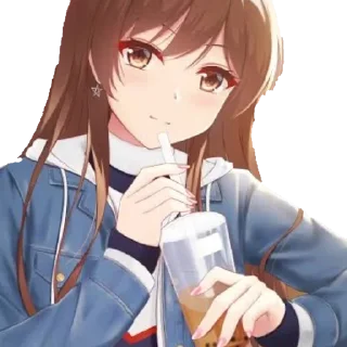 🥤 emoji Chizuru Mizuhara @AnimesIndustryCG Telegram sticker 12 of 64